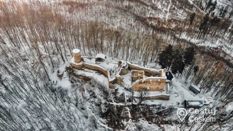 Hrad Cimburk u Koryčan